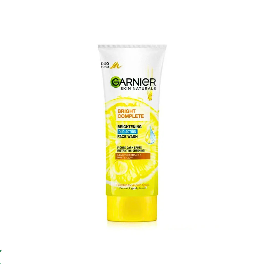 Garnier Bright Complete Vitamin C Facewash, 100g
