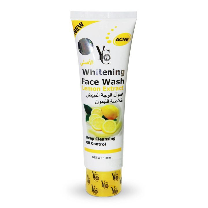YC face wash whitening lemon extract 100ml