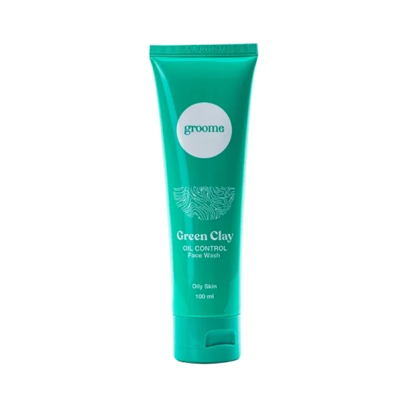 Groome Green Clay Oil Control Face wash 100ml 8944000575293
