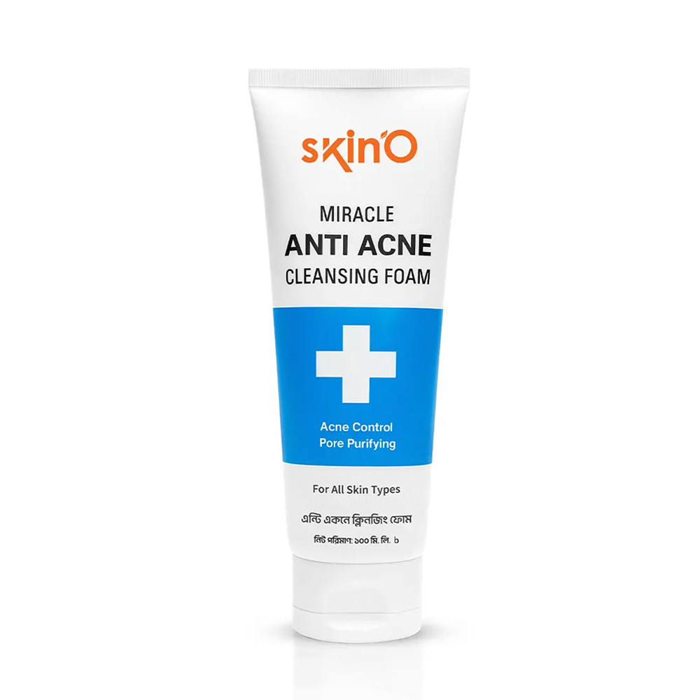 skinO Miracle Anti Acne Cleansing Foam 100ml
