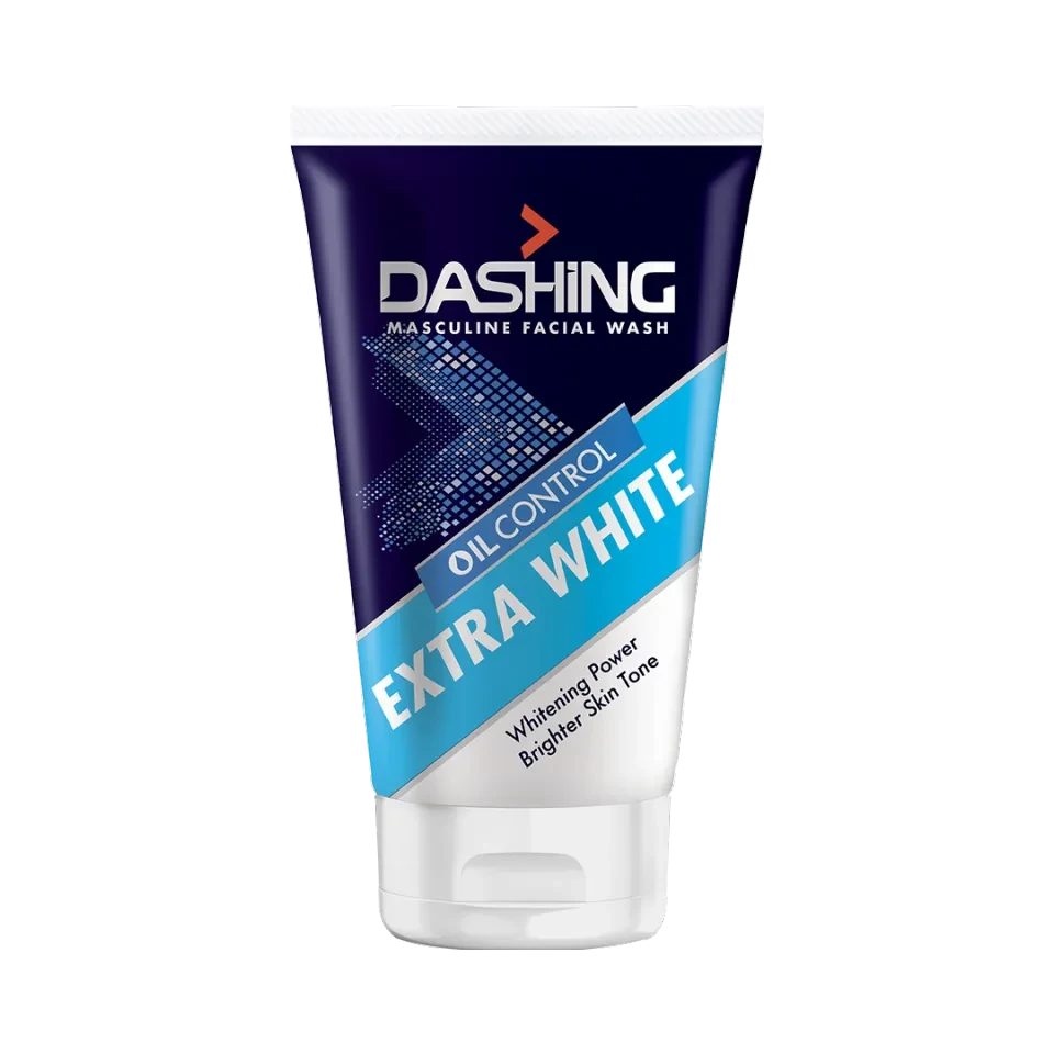Dashing Masculine Facial Wash Oil Control Extra White – 100g