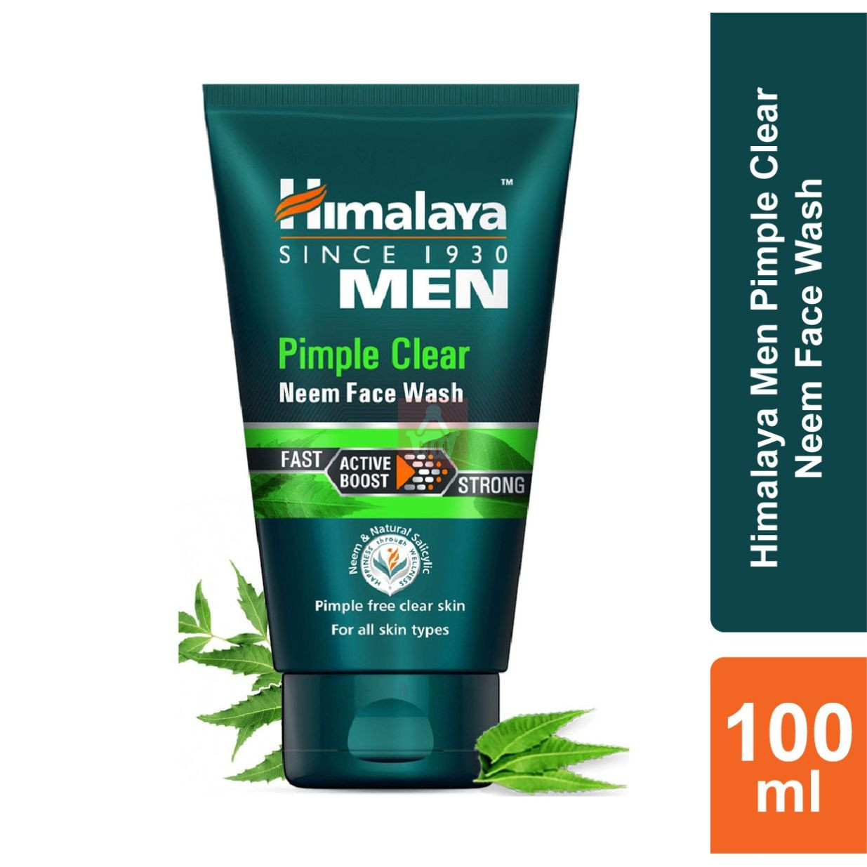 Himalaya Men Pimple Clear Neem Face Wash - 100ml