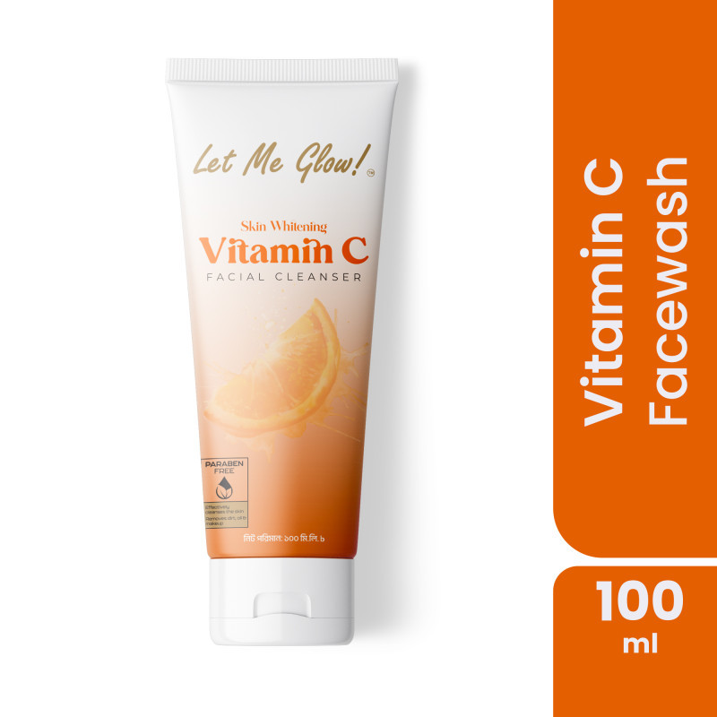 Let Me Glow Vitamin C Face Wash - 100 ml