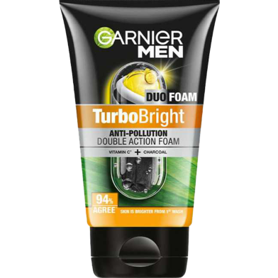 Garnier Men Turbo Bright Face Wash 100ml
