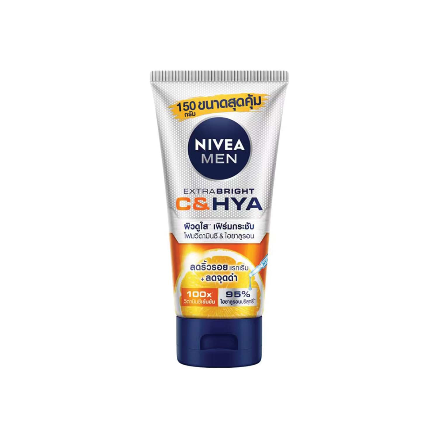 NIVEA Men Extra Bright C & Hya Age Defense Vitamin Foam 150g