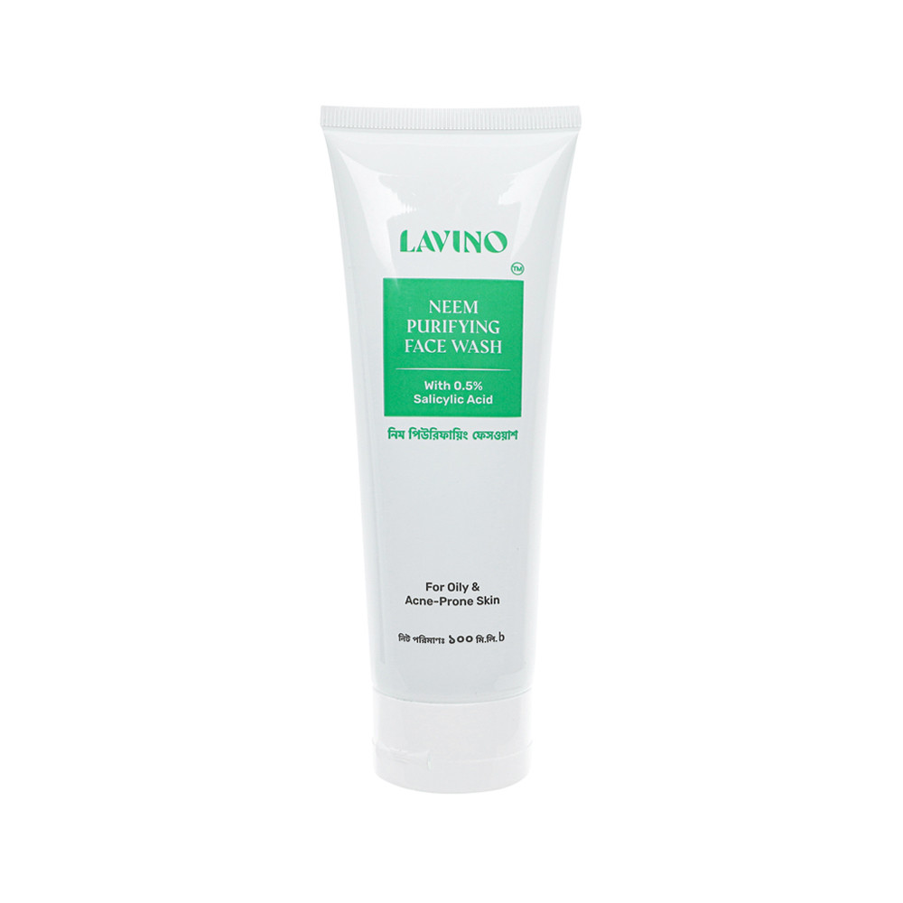 Lavino Neem Purifying Face Wash With 0.5% Salicylic Acid 100ML
