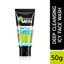 Garnier Men Oil Clear Anti Shine Icy Facewash 50gm