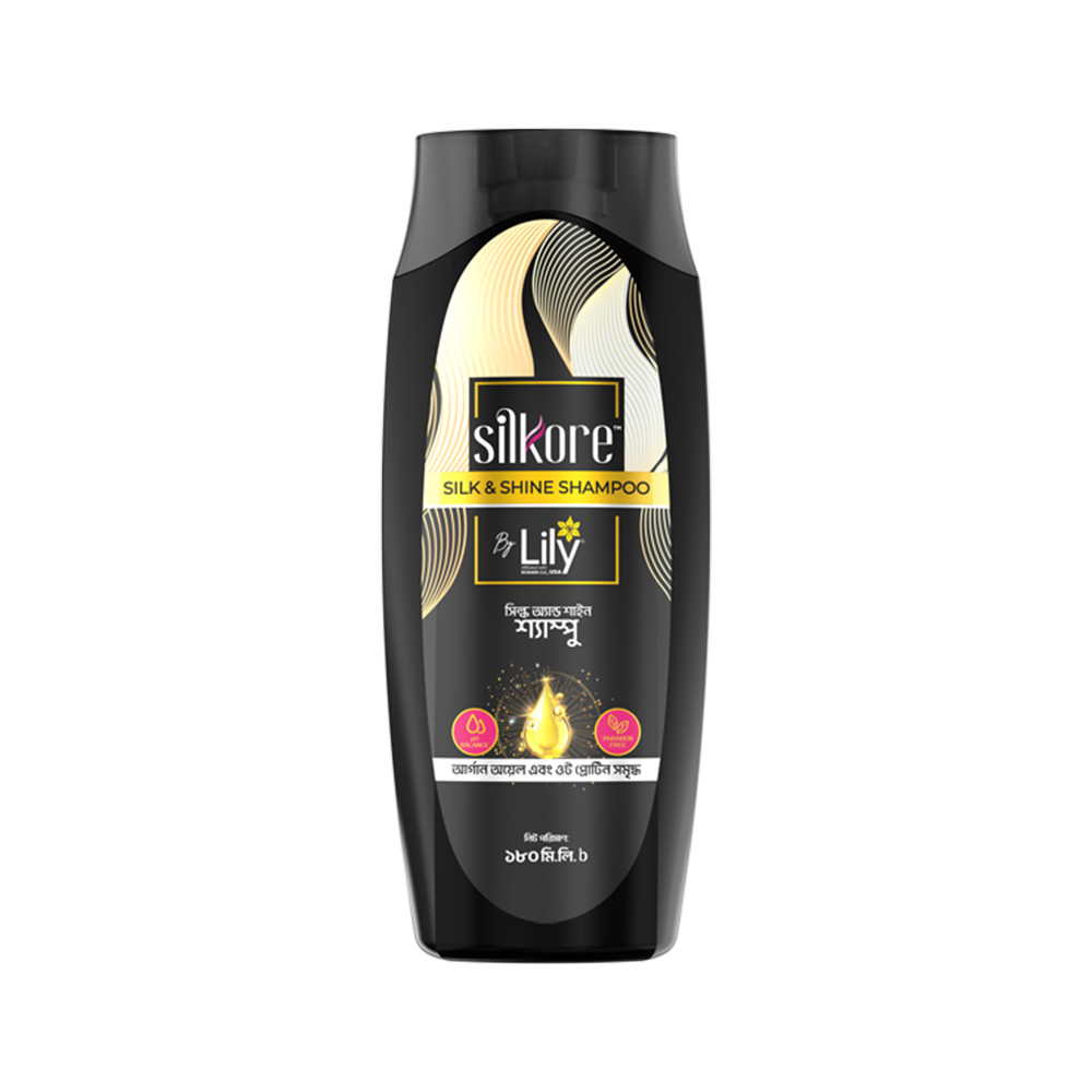 Lily Silkore Silk & Shine Shampoo 180ml