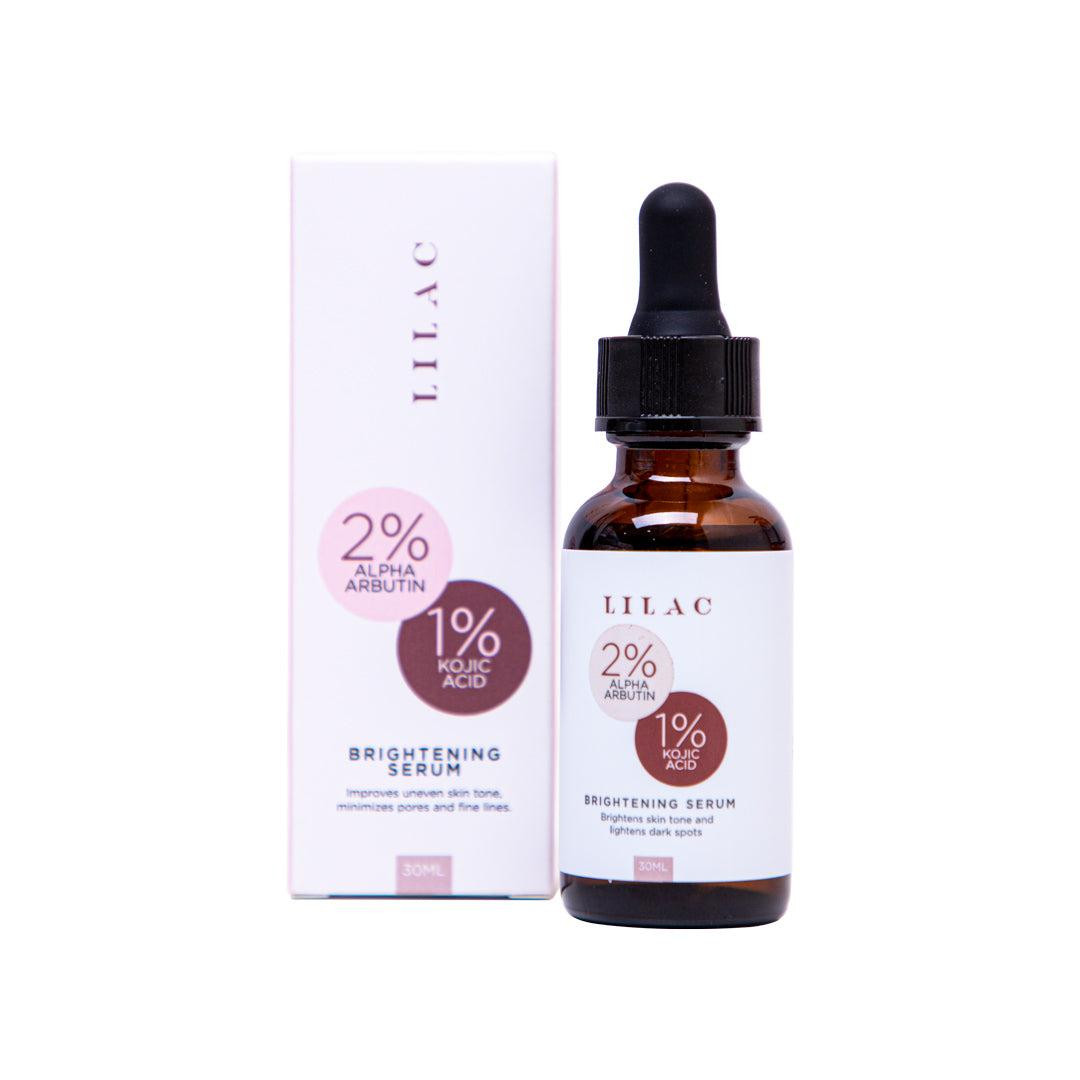 Lilac Brightening Serum With 2% Alpha Arbutin and 1% Kojic Acid – 30ml