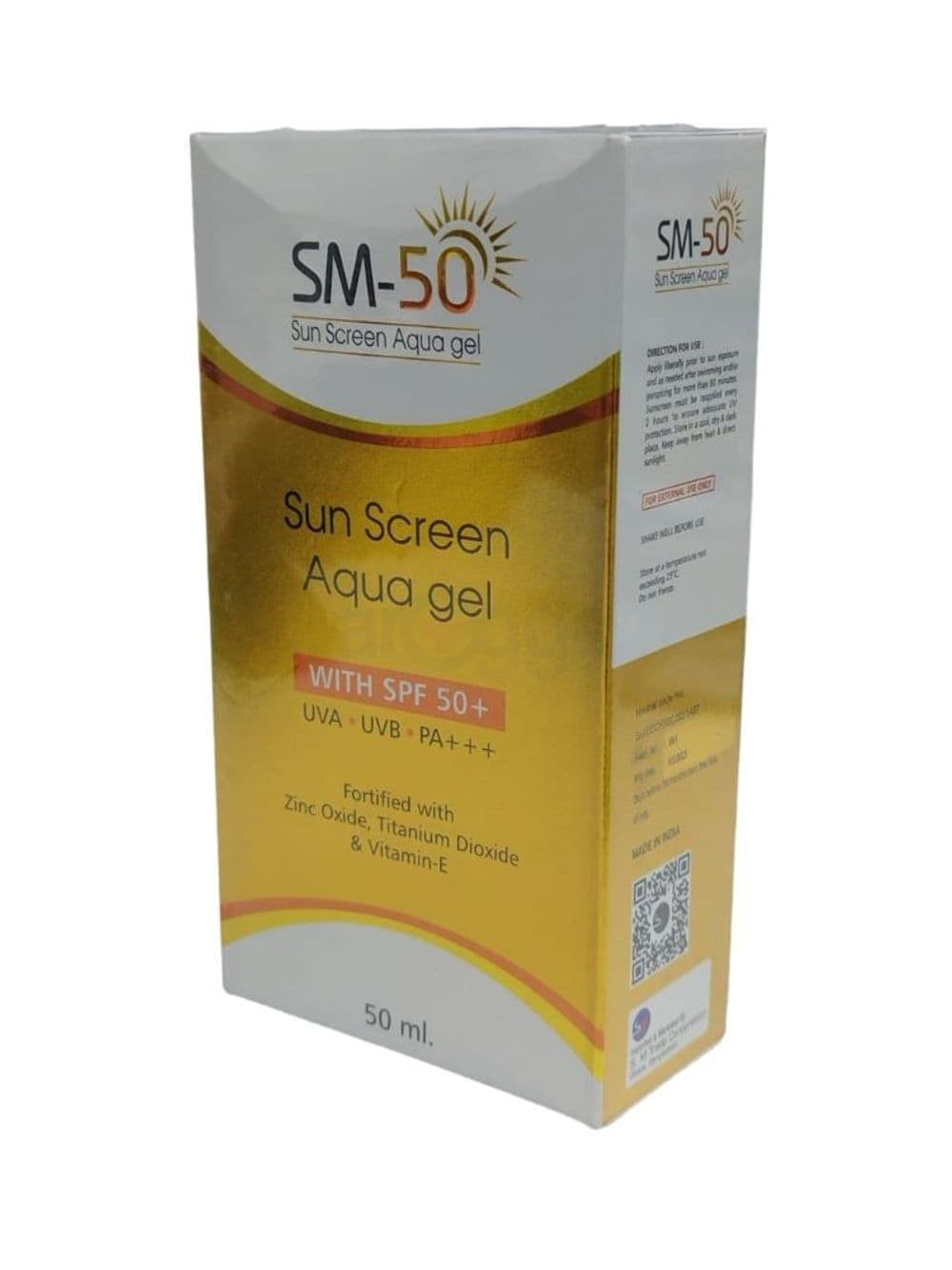SM-50 Sunsreen Aqua Gel -50ml