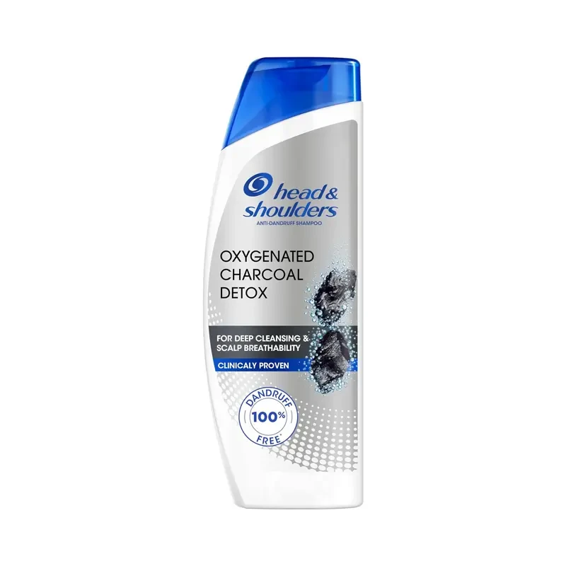 Head & Shoulders Oxygenated Charcoal Detox Shampoo - 400ml (Dubai Version / UAE Import)