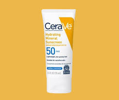 Cerave Hydrating Mineral Sunscreen SPF 50 Face Lotion 75ml