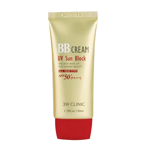 3W Clinic BB Cream UV Sun Block SPF 50+ PA+++ 50ml