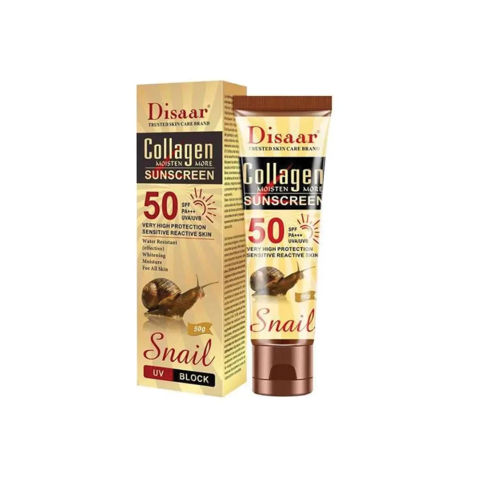 Disaar Collagen Sunscreen Cream with SPF 50, 50 gm
