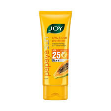 Joy Papaya Sun Daily Nourishing Sunscreen Cream SPF 25 PA+++ -60ml