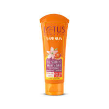 Lotus Herbal Safe Sun UV Screen Matte Gel Sunscreen SPF 50 PA+++ 50g