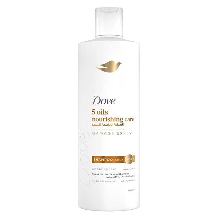 Dove Shampoo 5 Oils Nourishing Care 350ml