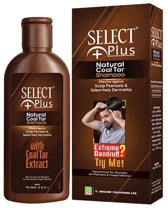 SELECT Plus Natural Coal Tar Shampoo 75ml