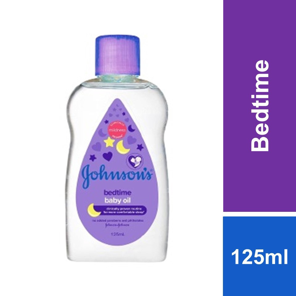 Johnson's Bedtime Baby Oil - 125ml (Thailand Variant)