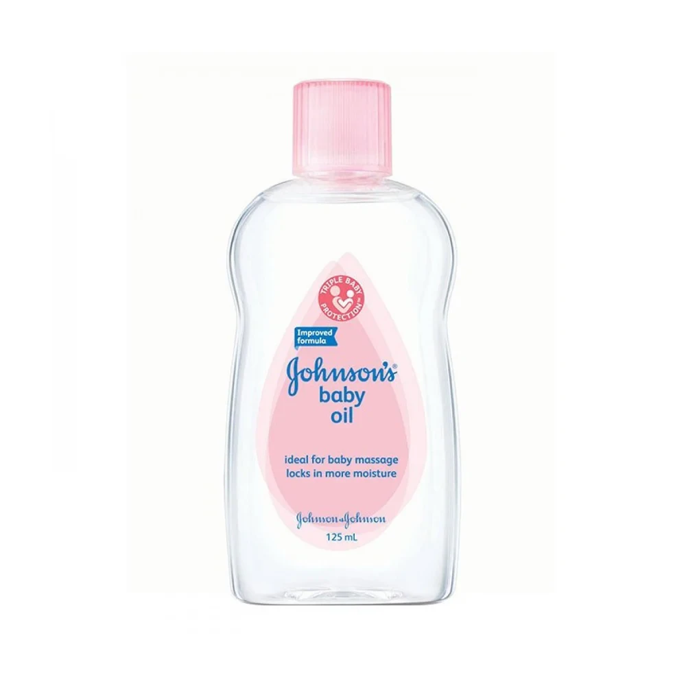 Johnson's Baby Oil Regular (Pink) - 125ml (Thailand Variant)