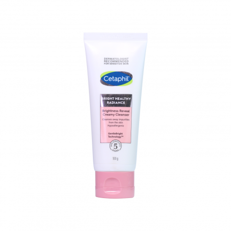Cetaphil Bright Healthy Radiance Reveal Creamy Cleanser 100g